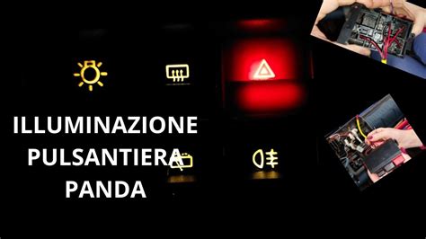 Pulsantiera Panda 141 illuminata a LED