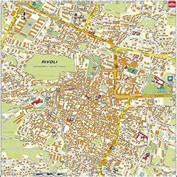 Mappa di Rivoli con indicazione Corso Allamano