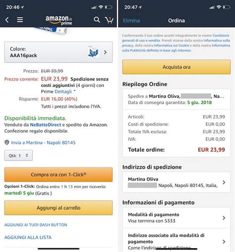 Schermata di un carrello acquisti online con prodotti per auto