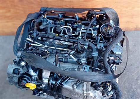 Motore Skoda Octavia TDI con evidenziati DPF e serbatoio refrigerante