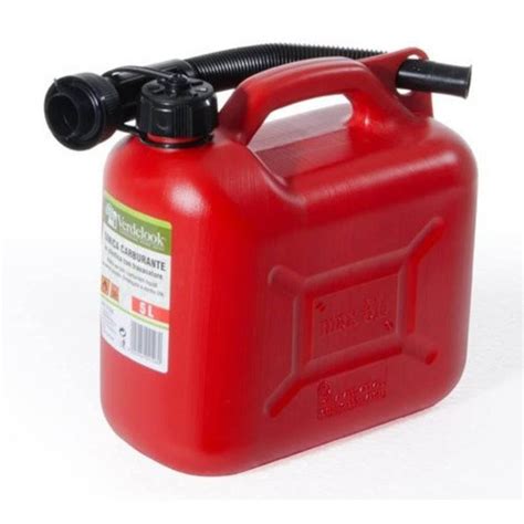 Tanica di benzina in plastica
