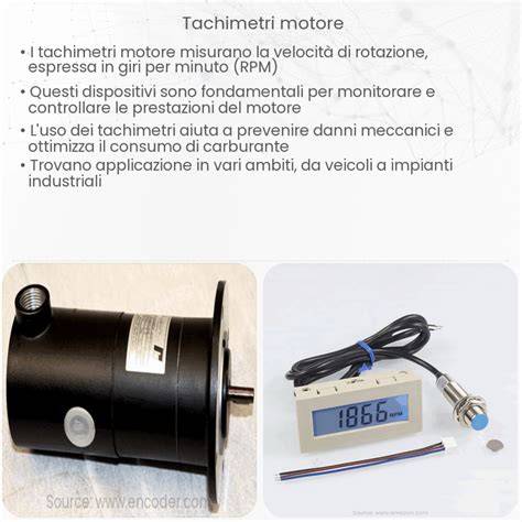 Schema di funzionamento di un tachimetro digitale