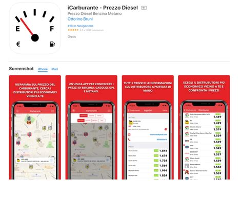 App per confrontare i prezzi dei carburanti