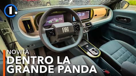 Fiat Grande Panda interni infotainment