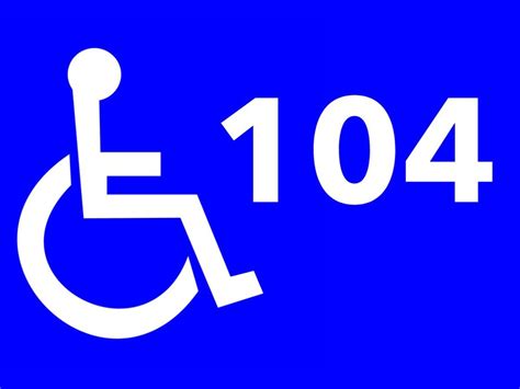 Simbolo Legge 104
