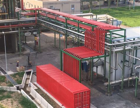 Impianto a diluvio per la protezione di un'area industriale