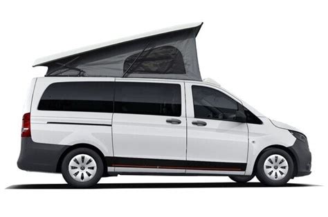 Mercedes Vito camperizzato con tetto a soffietto