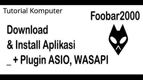 Esempio di software Foobar2000 con plugin ASIO