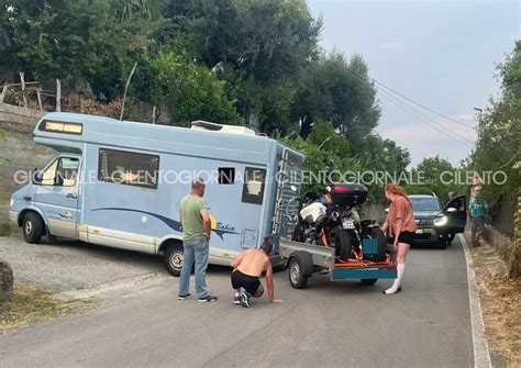 Camper in salita
