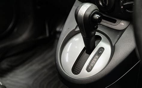 Levers on a car's automatic transmission