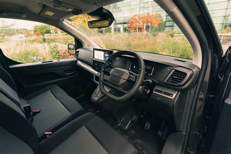 Interior of a Fiat Scudo with custom floor mats