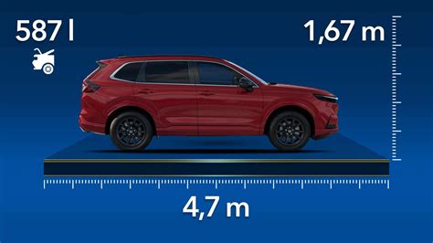 Dimensioni e bagagliaio Honda CR-V