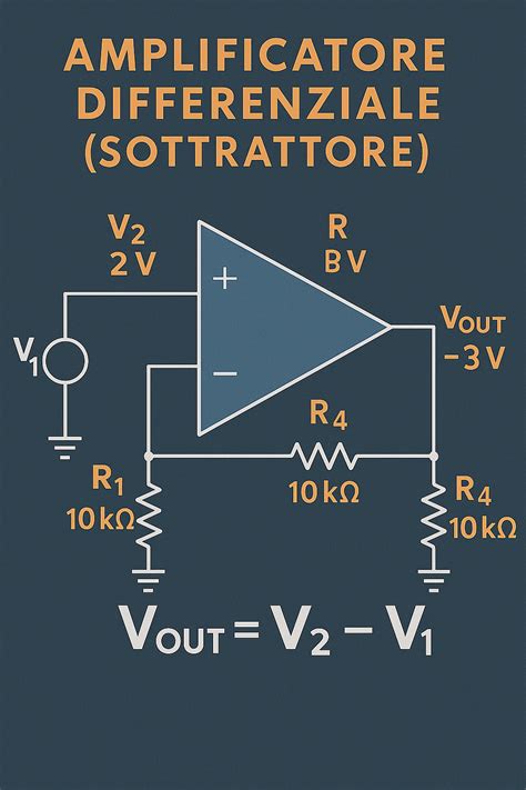 Differenza tra amplificatore operazionale e amplificatore differenziale