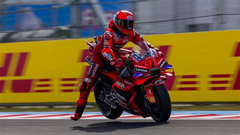 Marc Marquez in azione in MotoGP