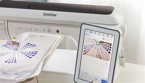 Macchina da ricamo Brother con display a colori