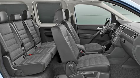 Interni Volkswagen Caddy Maxi con sedili configurabili