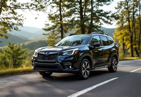 Immagine della Subaru Forester in un ambiente naturale