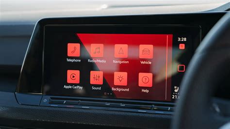 Interfaccia del sistema di infotainment Volkswagen che mostra il manuale digitale