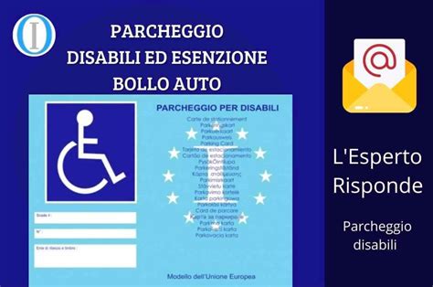 Simbolo di esenzione fiscale per disabilità