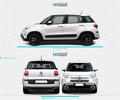 Fiat 500L vista anteriore
