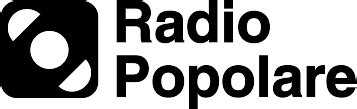Logo di Radio Popolare con grafica celebrativa