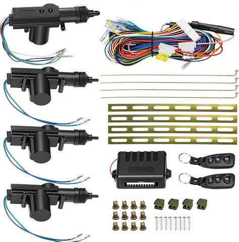 Componenti di un kit di chiusura centralizzata
