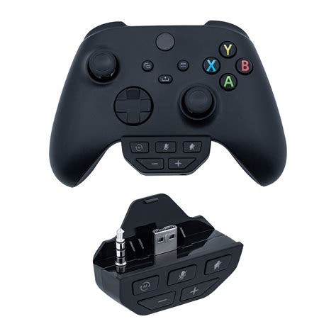 Xbox One controller with headset connected