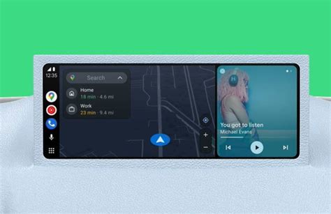 Schermata principale di Android Auto