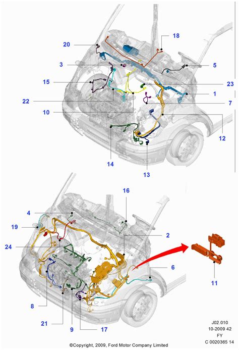 Schema motore Ford Transit MK2