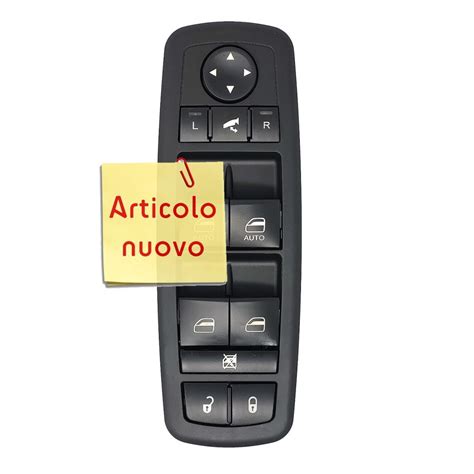 Pulsantiera alzacristalli lato conducente Peugeot 2008
