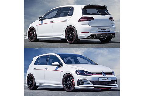 Volkswagen Golf 7 GTI con assetto ribassato