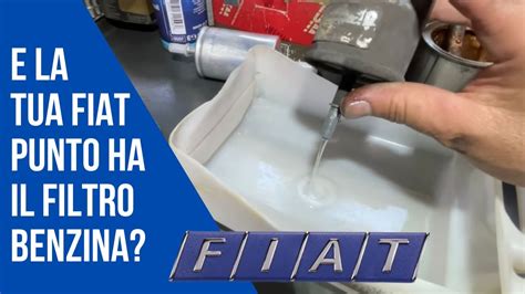 Illustrazione passo-passo della sostituzione di un filtro carburante