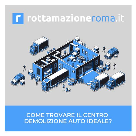 Logo di un centro di demolizione auto
