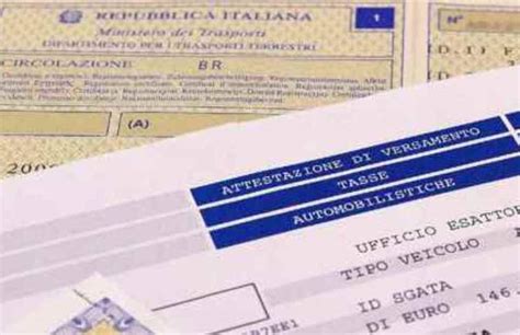Illustrazione schematica del bollo auto come tassa di proprietà