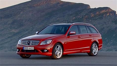 Mercedes-Benz C Estate W204 vista posteriore