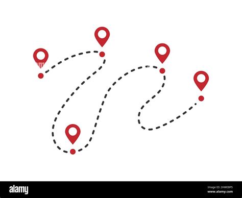 Mappa con percorso ottimizzato e punti di interesse