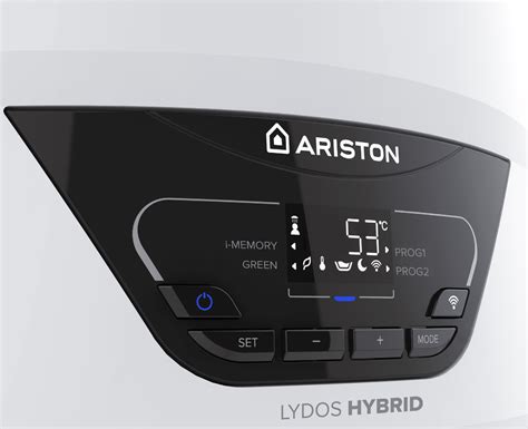 Interfaccia display Ariston Lydos Hybrid