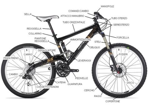 Componenti di una bici ibrida