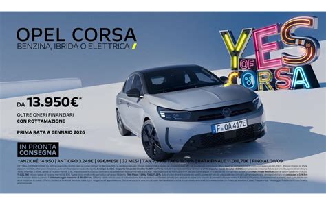 Grafico che illustra il risparmio con le offerte di rottamazione Opel