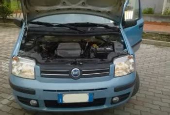 Vano motore di una Fiat Panda I