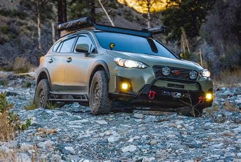 Subaru Crosstrek in off-road scenario