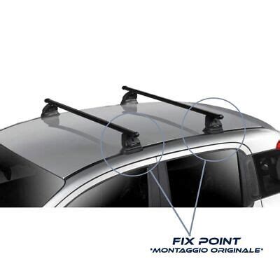 Opel Corsa con barre portatutto installate
