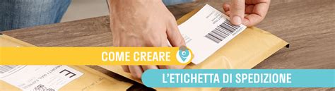 Pacchetto spedizione con etichetta di reso
