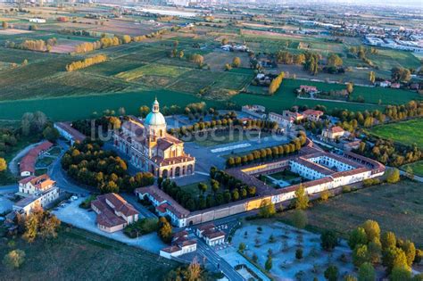 Santuario di Caravaggio dall'alto