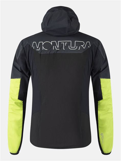 Dettaglio delle tasche con zip della Montura Air Action Hybrid Jacket
