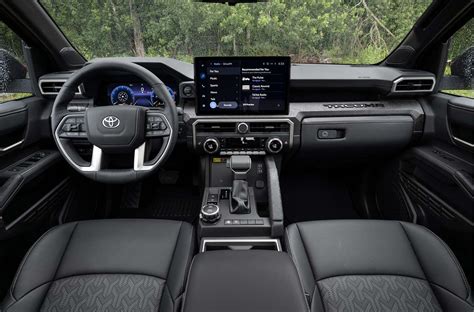 Interno Toyota Tacoma Moderno