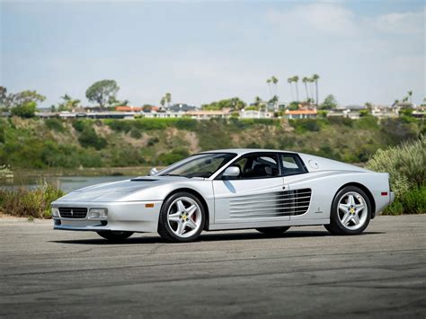Ferrari 512 TR di tre quarti posteriore