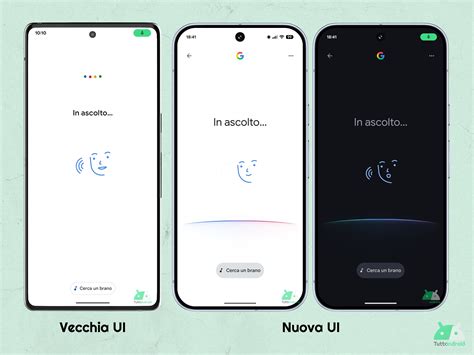 Schermata di ricerca vocale con risultati errati per 