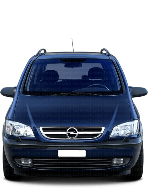 Opel Zafira front view