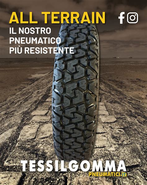 Pneumatico All Terrain con tasselli pronunciati